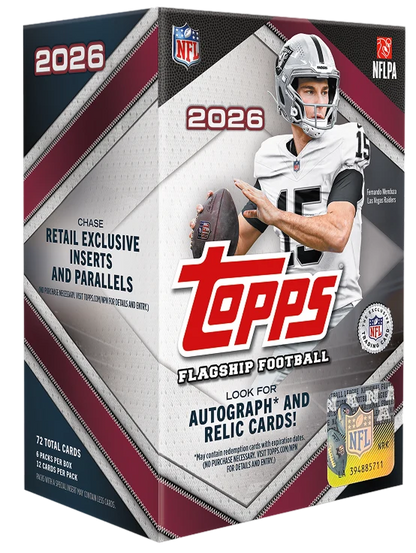 2026 Topps Flagship Football Value Box SEALED