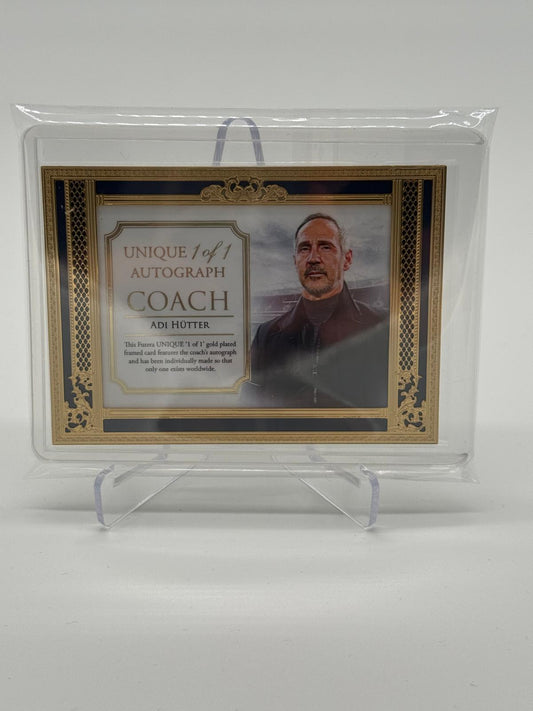 Futera Unique Adi Hütter Coach Unique 1of1 Autograph