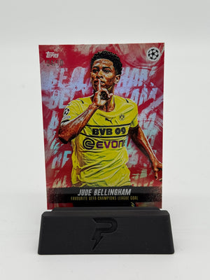 2022 Topps UEFA Milestones Jude Bellingham 04/10