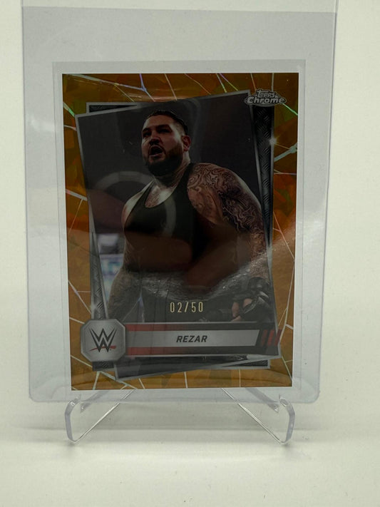 2025 Topps Chrome WWE Sapphire Rezar /50