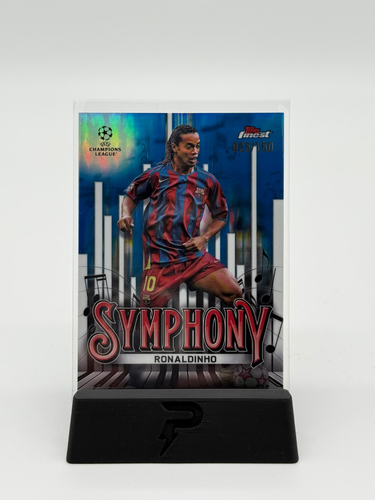 2025 Topps Finest UCC Ronaldinho 025/150