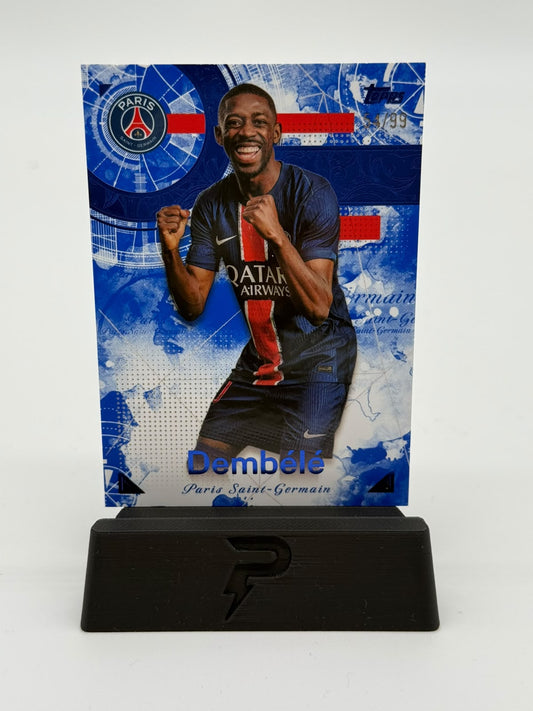2025 Topps Exhibition PSG Ousmane Dembele 54/99