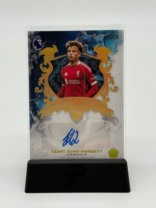 2026 Topps Premier League Royalty Trent Kone-Doherty Auto 31/50