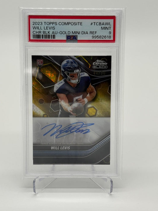 2023 Topps Composite Will Levis Auto /50 PSA 9
