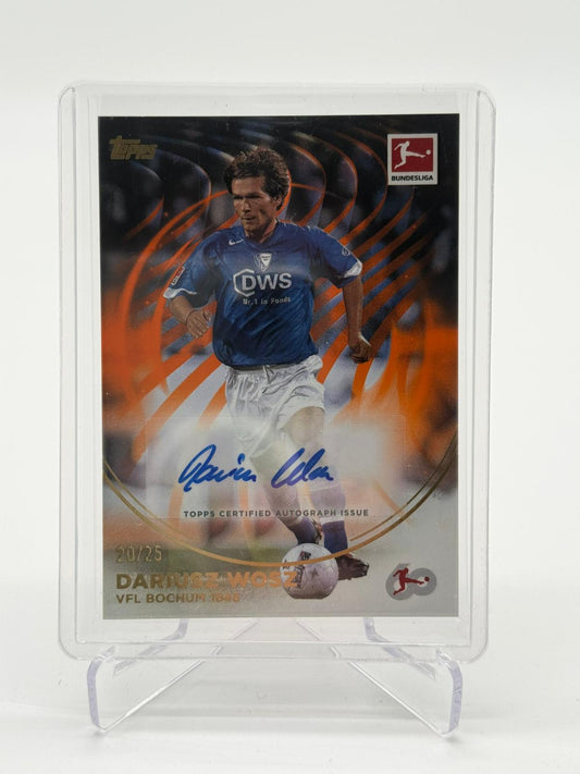 2024 Topps Bundesliga 60 Jahre Dariusz Wosz Autogramm 20/25