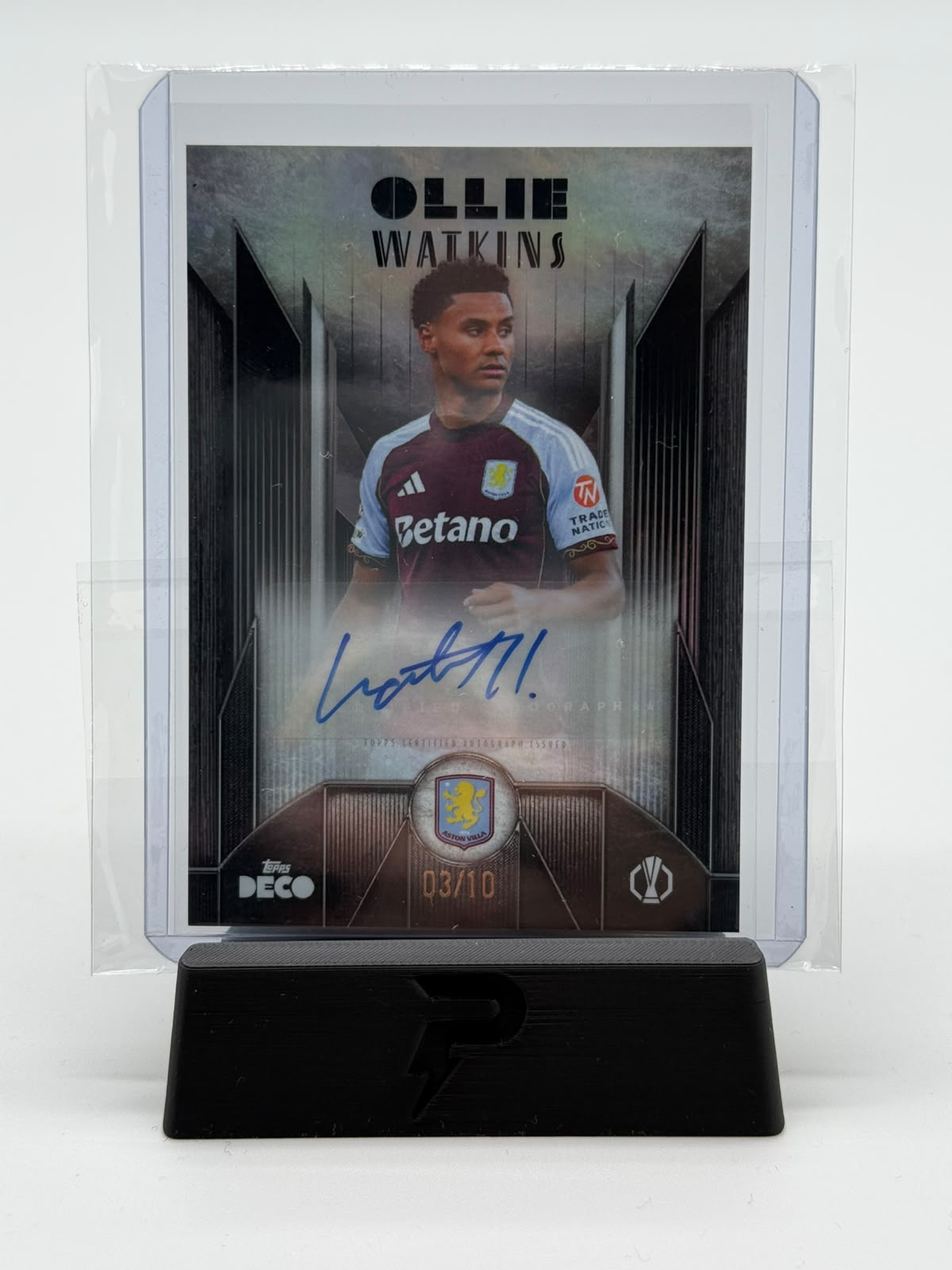 2025 Topps Deco Ollie Watkins Auto 03/10