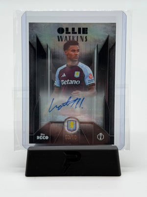 2025 Topps Deco Ollie Watkins Auto 03/10