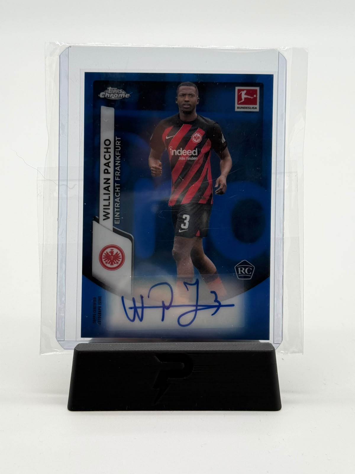 2024 Topps Chrome Bundesliga Willian Pacho Auto RC