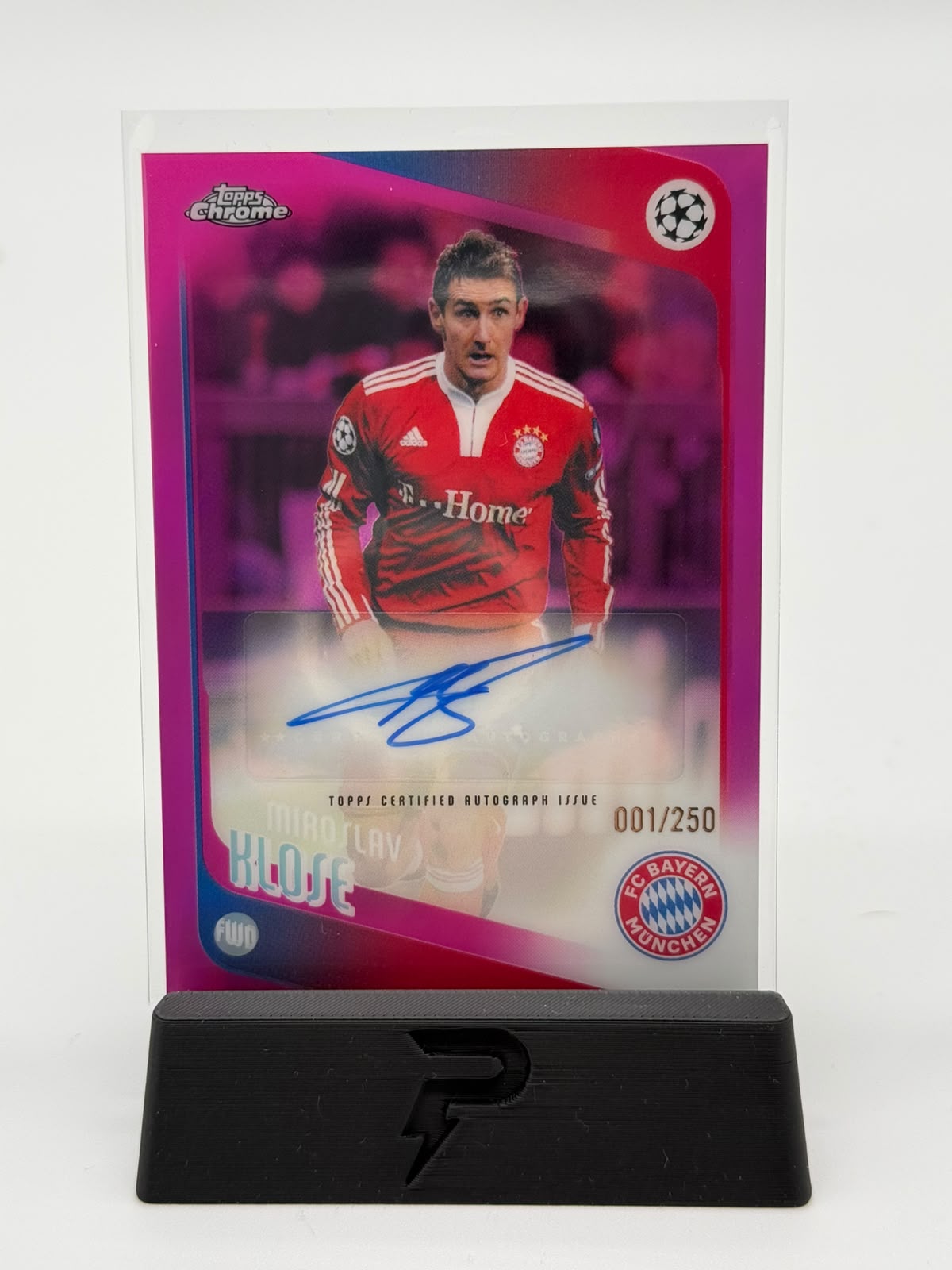 2026 Topps Chrome UCC Miroslav Klose Auto 001/250