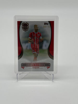 2024-25 Topps 125 Jahre FC Bayern Arjen Robben Red 02/10