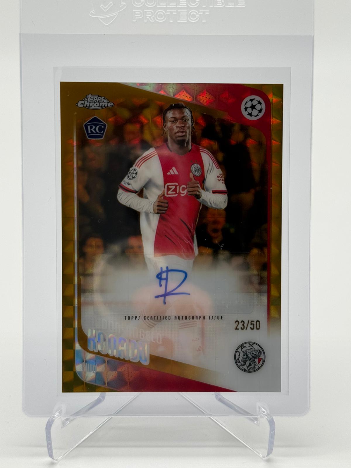2026 Topps Chrome UCC Don-Angelo Konadu Autogramm 23/50 RC