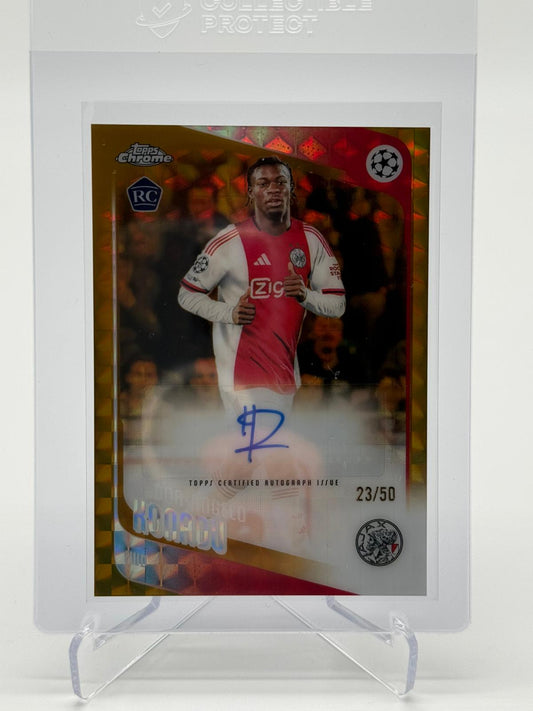 2026 Topps Chrome UCC Don-Angelo Konadu Autogramm 23/50 RC