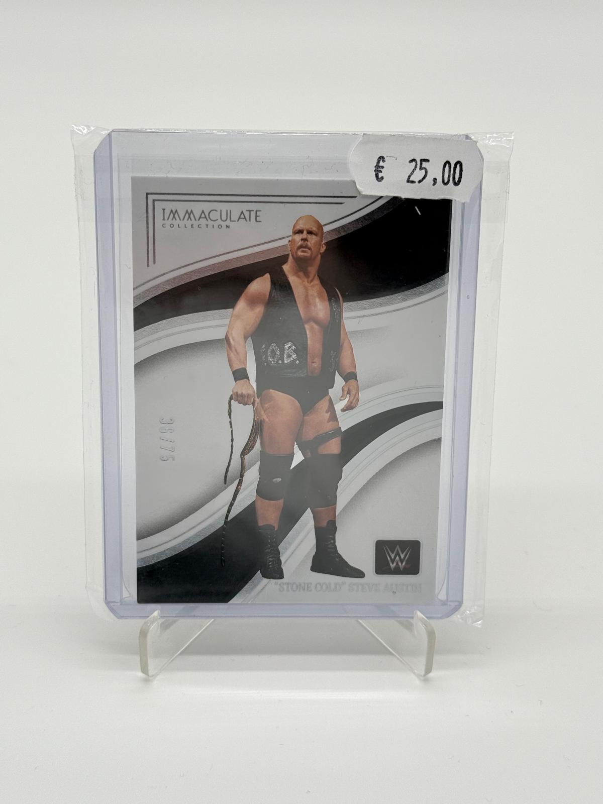 2023 Panini Immaculate WWE "Stone Cold" Steve Austin /75