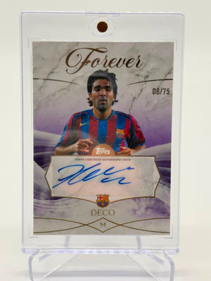 2026 Topps Barcelona Forever Deco AUTO 08/75