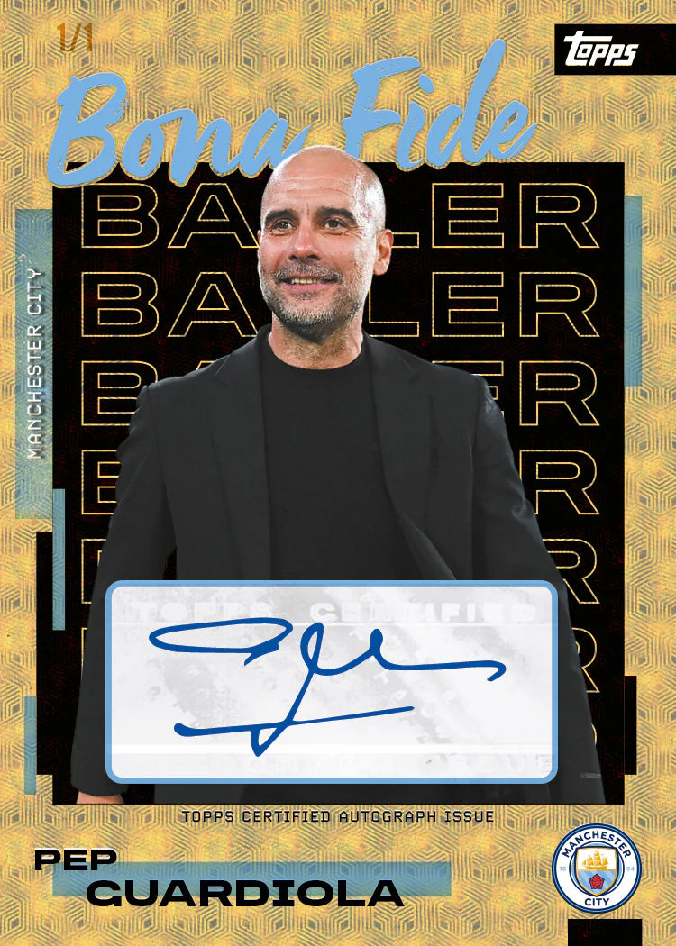 2025-26 Topps Manchester City Team Set (SEALED)