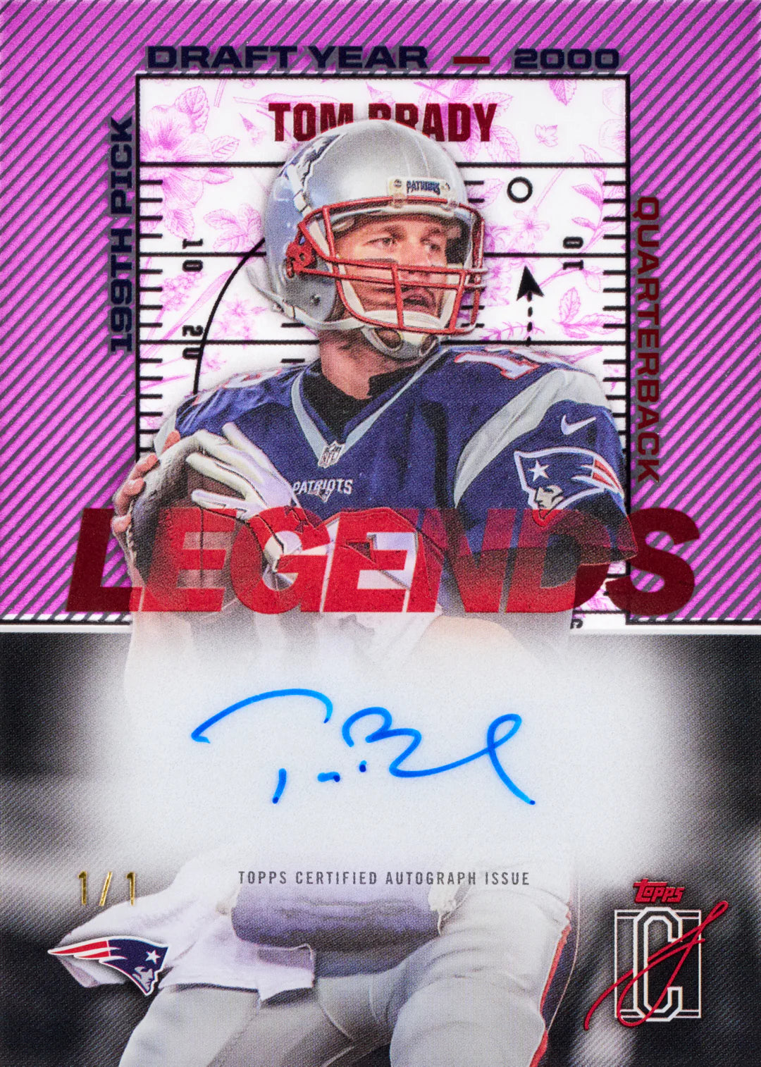 2025 Topps Signature Class Football Hobby Box  (LIVEBREAK)