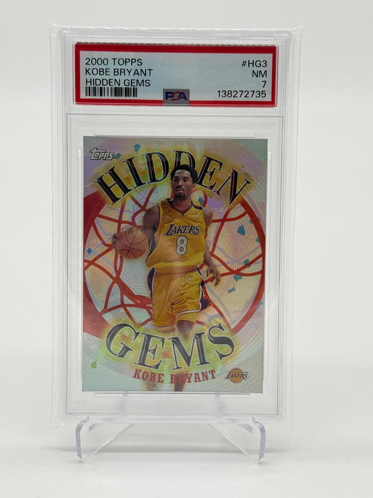 2000 Topps Kobe Bryant Hidden Gems PSA 7