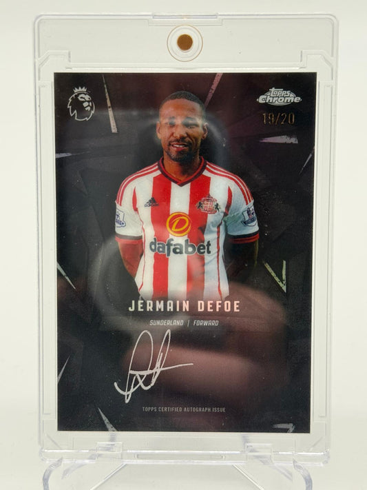 2026 Topps Premier League Jermain Defoe SSP Autogramm 19/20