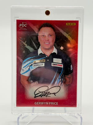 2025 Panini PDC Premier League Gerwyn Price AUTO 27/50