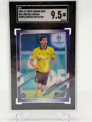 2020-21 Topps Chrome UCL Jude Bellingham RC /250 SGC 9,5