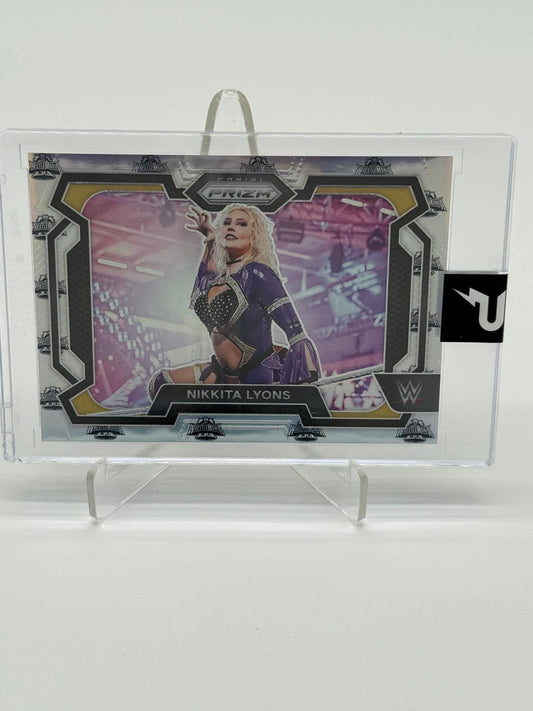 2024 Panini Prizm WWE Nikkita Lyons /40 Wrestle Mania