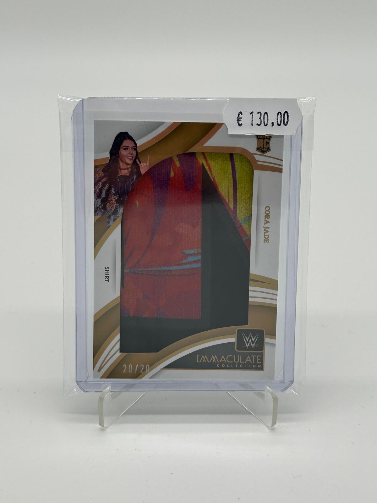 2022 Panini Immaculate Cora Jade Shirt Memorabilia /20