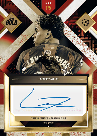 1x EINZELPACK 2025-26 Topps UCC Gold (LIVEBREAK)