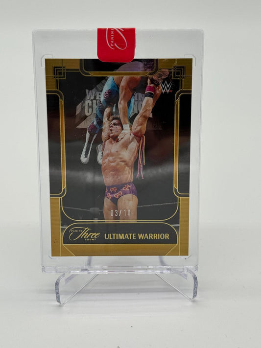 2024 Panini Three Count Ultimate Warrior Gold 03/10