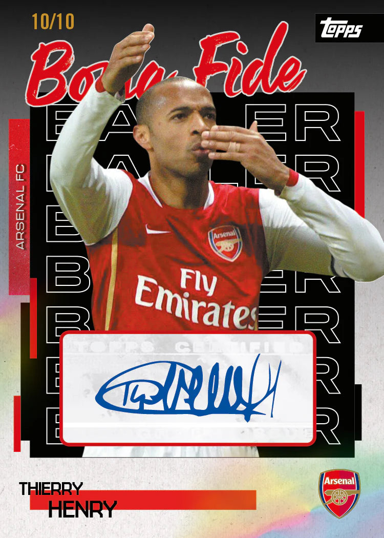 2025-26 Topps Arsenal Team Set (SEALED)