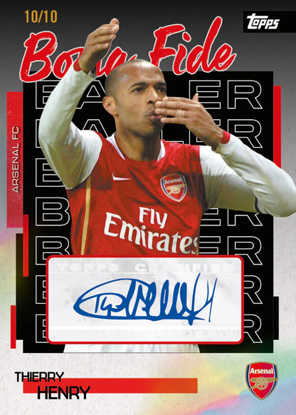 2025-26 Topps Arsenal Team Set (SEALED)