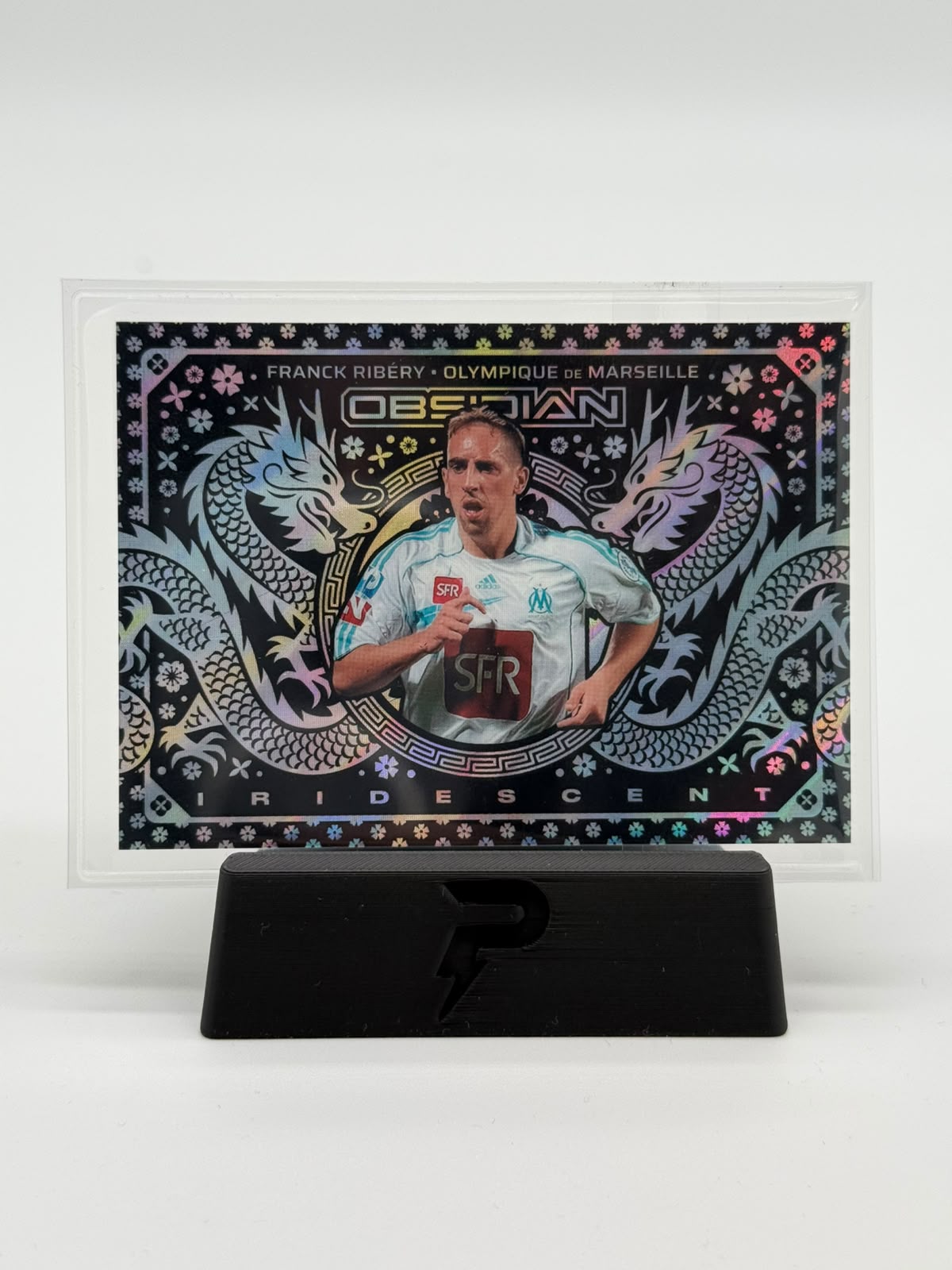 2025-26 Obsidian Soccer Franck Ribery Iridescent SSP