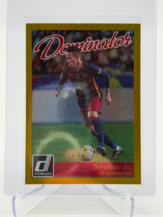 2016-17 Panini Donruss Neymar Jr. Gold Dominators
