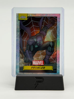 2024 Topps Chrome Marvel Prowler 015/399