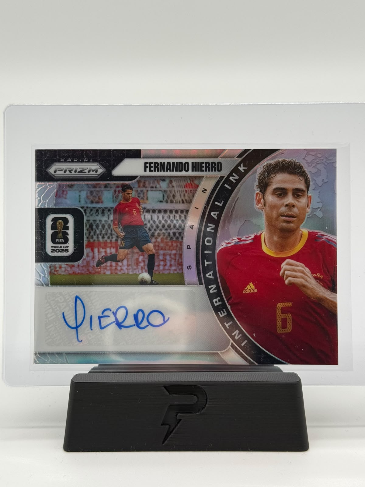 2026 Panini Prizm World Cup Fernando Hierro Auto 51/75