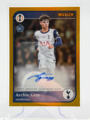 2025 Topps Merlin UCC Archie Grey Auto 40/50