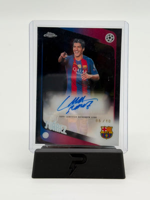 2026 Topps Chrome UCC Luis Suarez Autogramm 05/10
