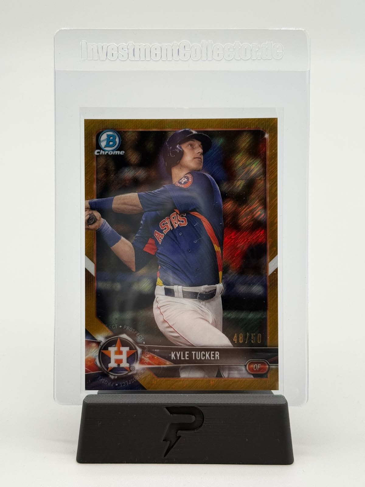 2018 Topps Chrome Bowman Baseball Kyle Tucker 48/50