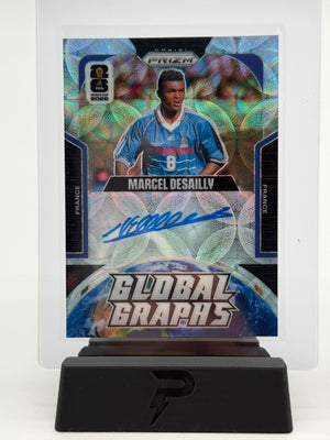 2026 Panini Prizm World Cup Marcel Desailly Global Graphs Auto