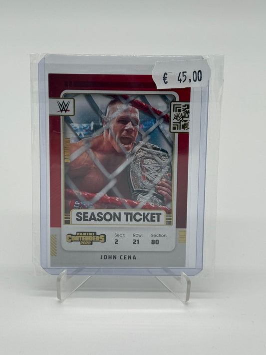 2022 Panini Chronicles WWE John Cena Season Ticket /10
