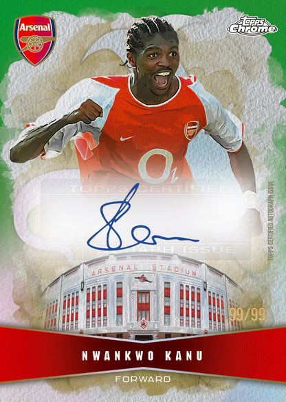 2025-26 Topps Chrome Arsenal Deck Box (SEALED)