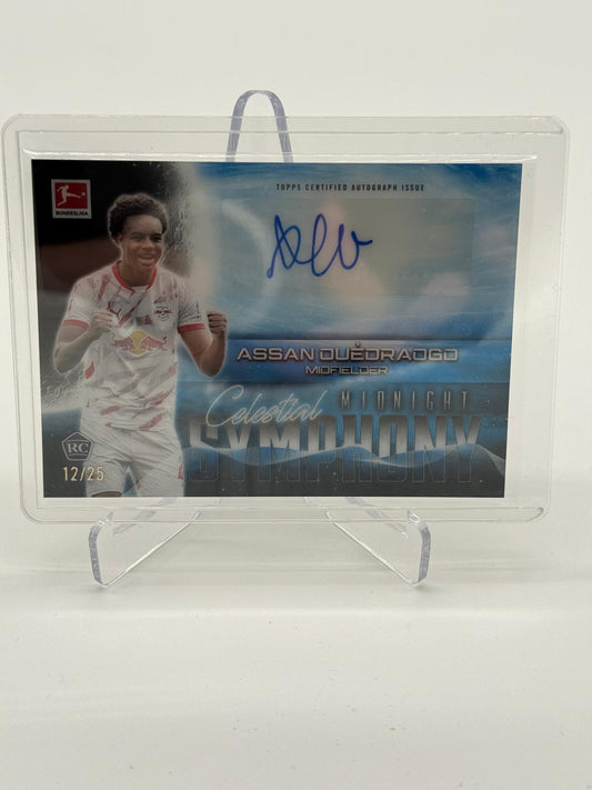 2024-25 Topps Midnight Assan Ouedraogo RC Auto /25
