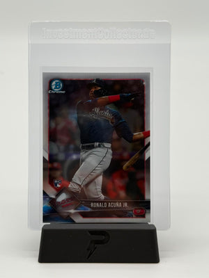 2018 Topps Chrome Bowman Baseball Ronald Acuna JR RC