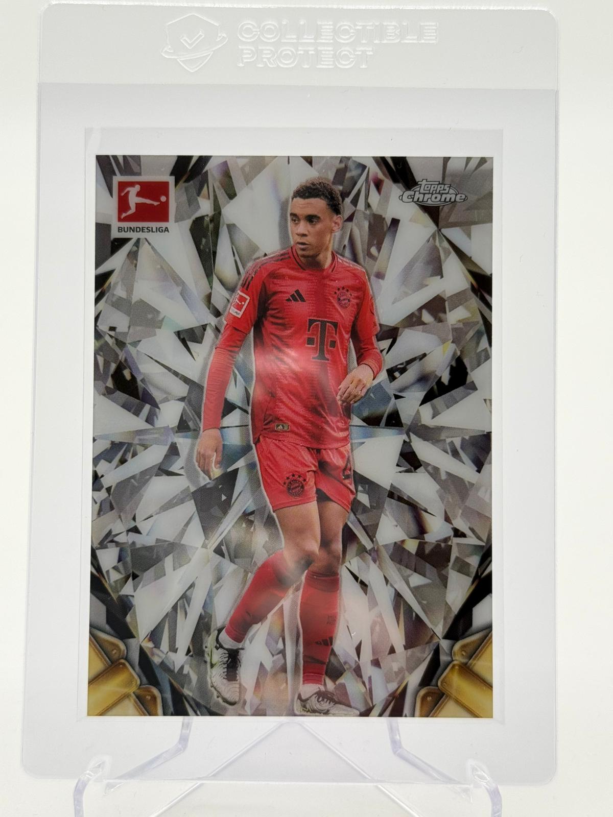 2025 Topps Chrome Diamond Etch Casehit Jamal Musiala