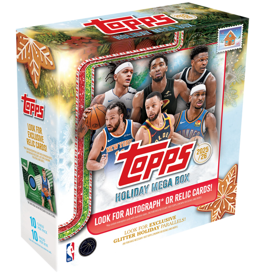 2025-26 Topps Holiday Basketball Mega Box (LIVEBREAK)