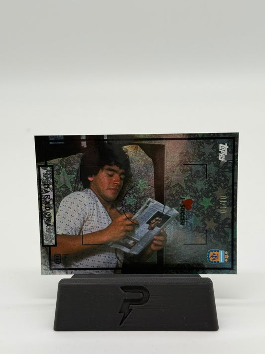 2025 Topps Focus Argentina Maradona 01/10