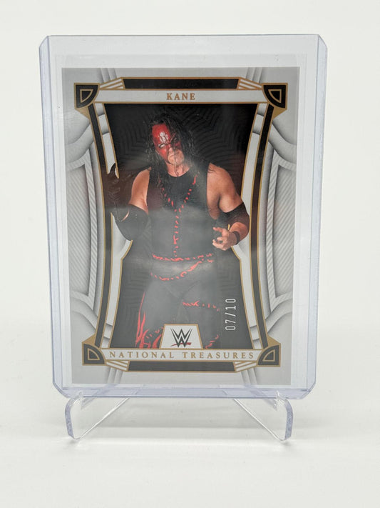 2023 Panini National Treasures WWE Kane 07/10