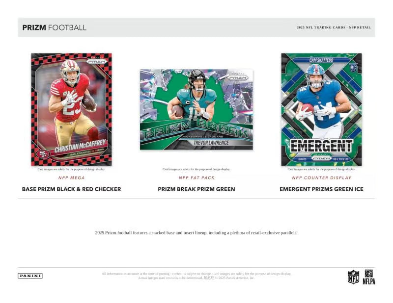 2025 Panini Prizm Football Fat Pack Box (SEALED)