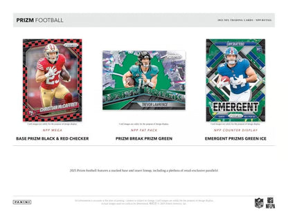2025 Panini Prizm Football Fat Pack Box (SEALED)