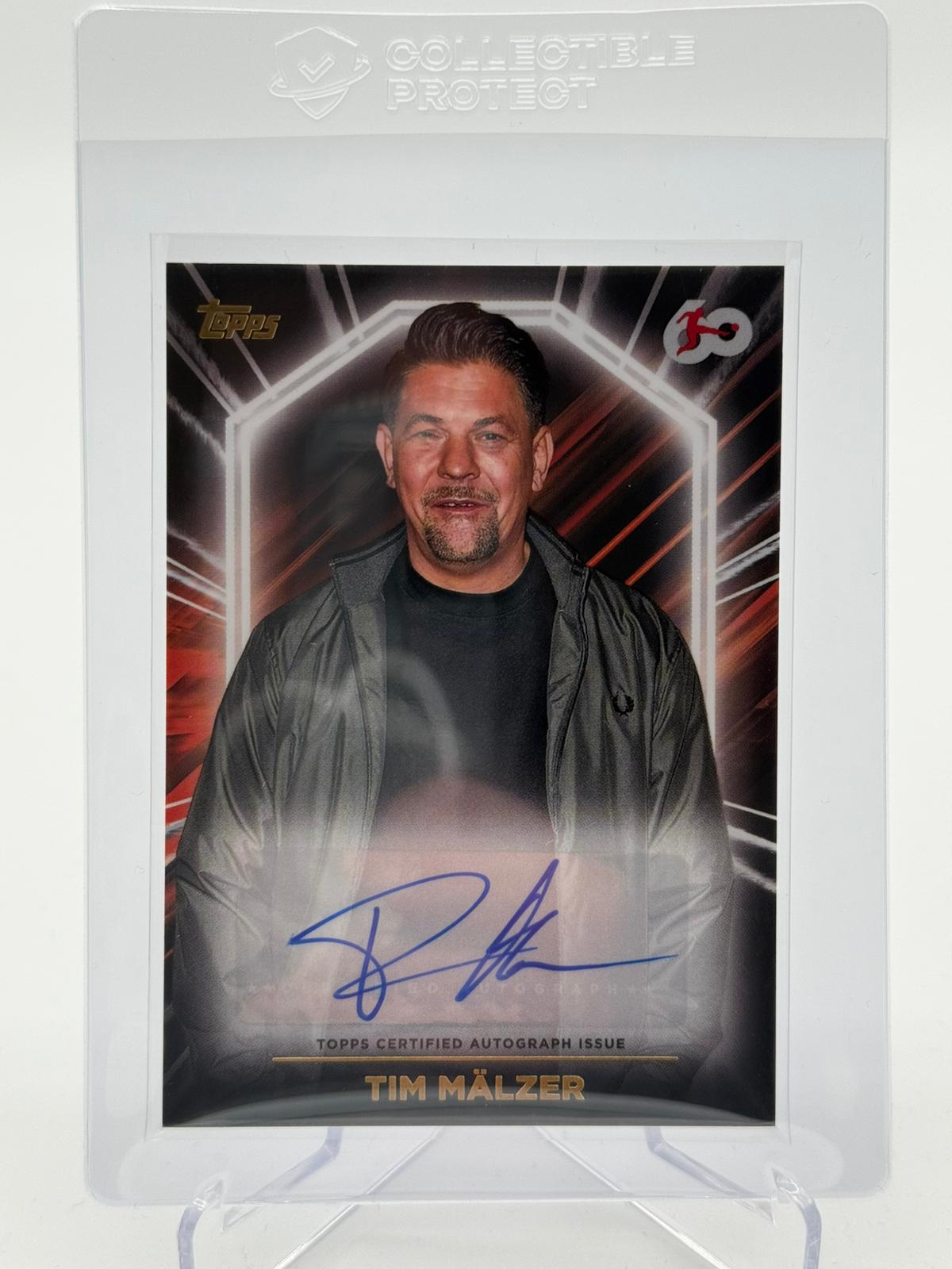 2024 Topps Bundesliga 60 Jahre Tim Mälzer Autogramm