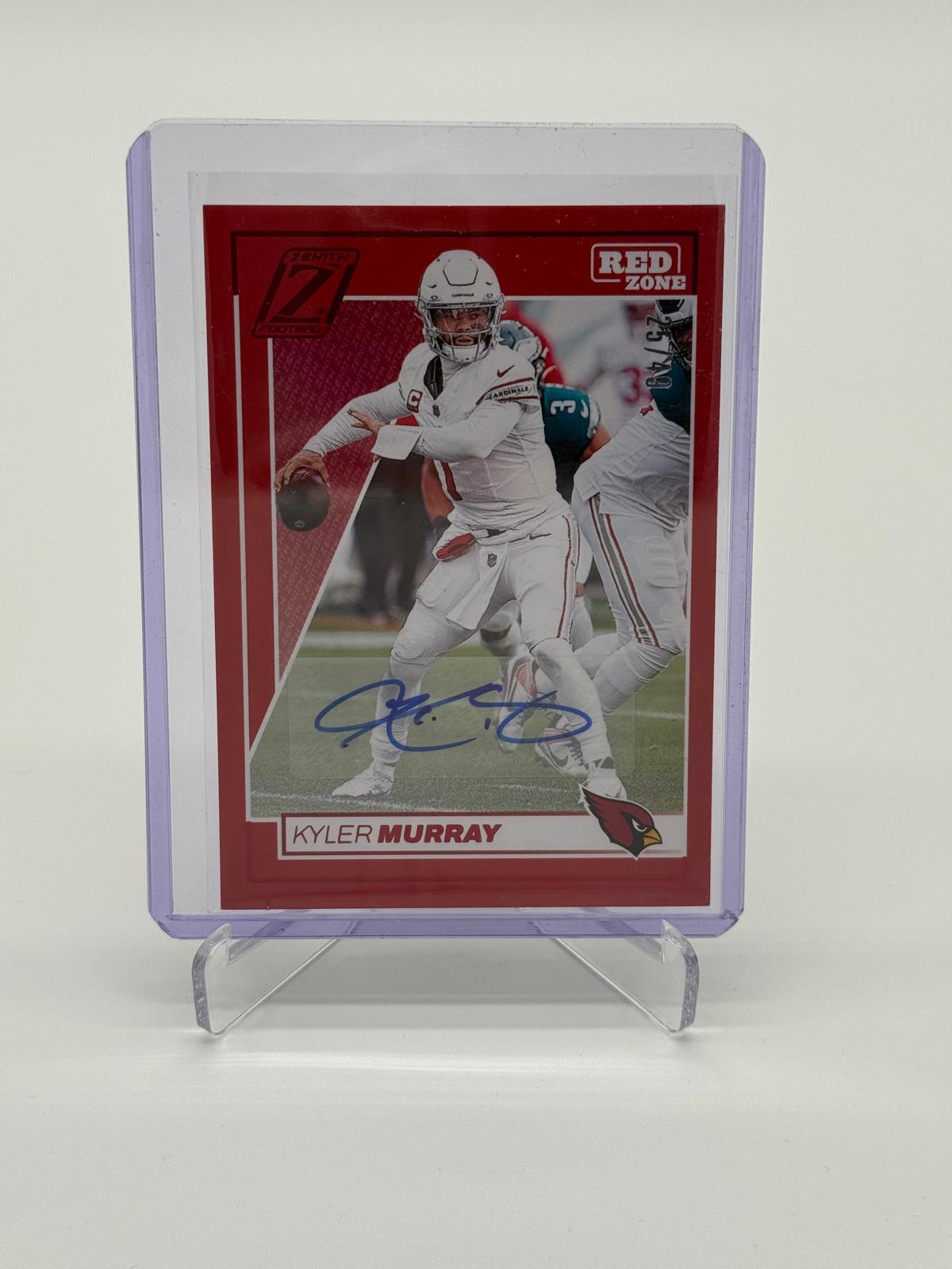 2024 Panini Zenith Football Kyler Murray Auto /49